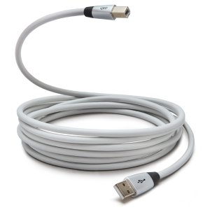 QED Performance USB-A to USB-B Cable (0.75m Single)