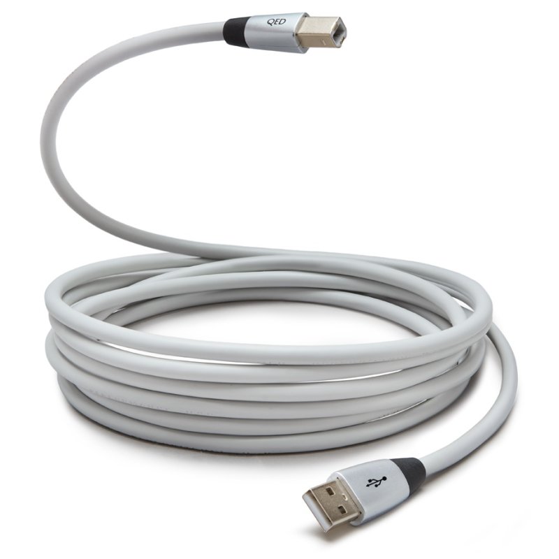 QED Performance USB-A to USB-B Cable (3m Single)