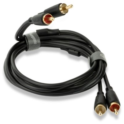 QED Connect Phono to Phono Cable 1.5m (Pair)