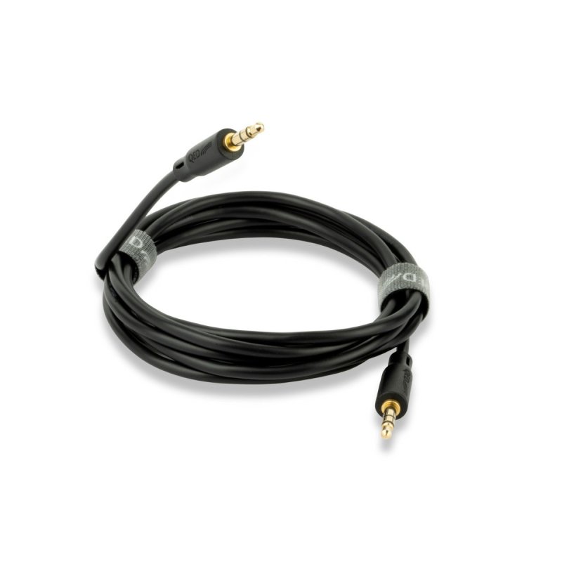 QED Connect 3.5mm Jack to Jack Cable 1.5m — front view
