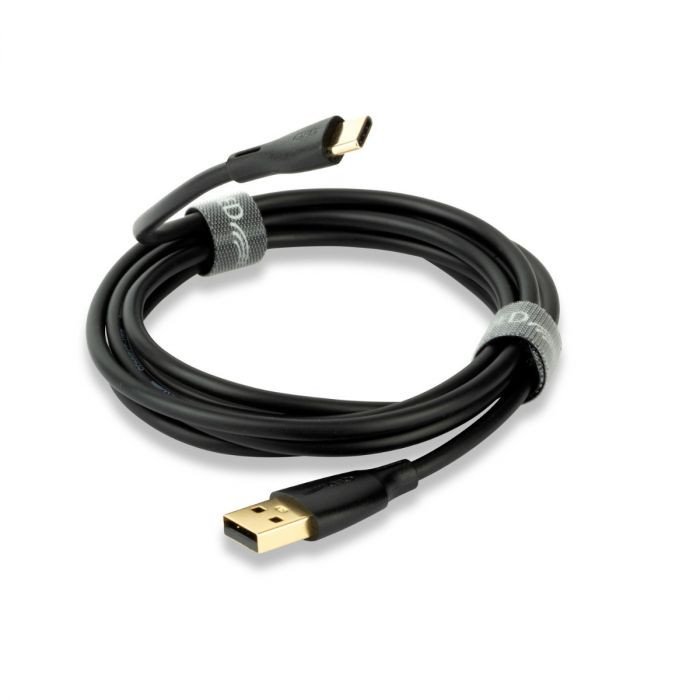 QED Connect USB A to C Cable (0.75m) — product view