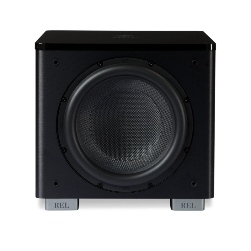 REL Acoustics HT/1205 MKII Subwoofer Black — front view