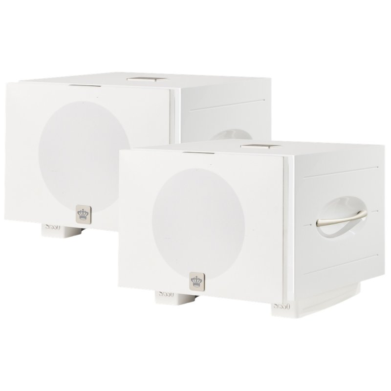 REL Acoustics S/550 Subwoofer White - stereo pair configuration