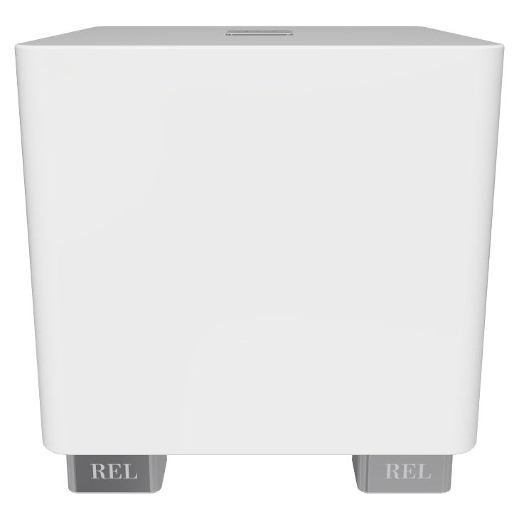REL Acoustics T/5x Subwoofer White — front view