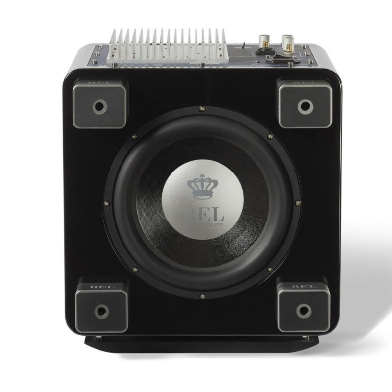 REL Acoustics T/7x (Piano Black) bottom view