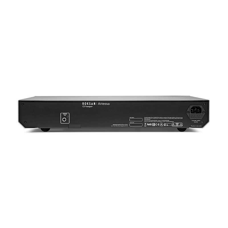 Roksan Attessa 1G CD Transport Black — rear panel