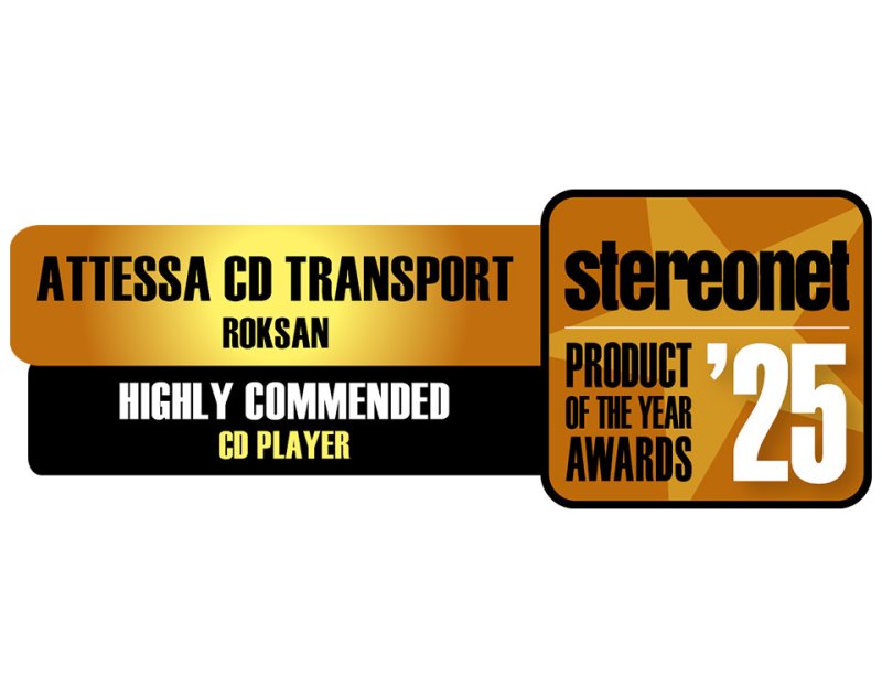 Roksan Attessa 1G CD Transport Silver — Stereonet Product of the Year Awards 2025 Highly Commended