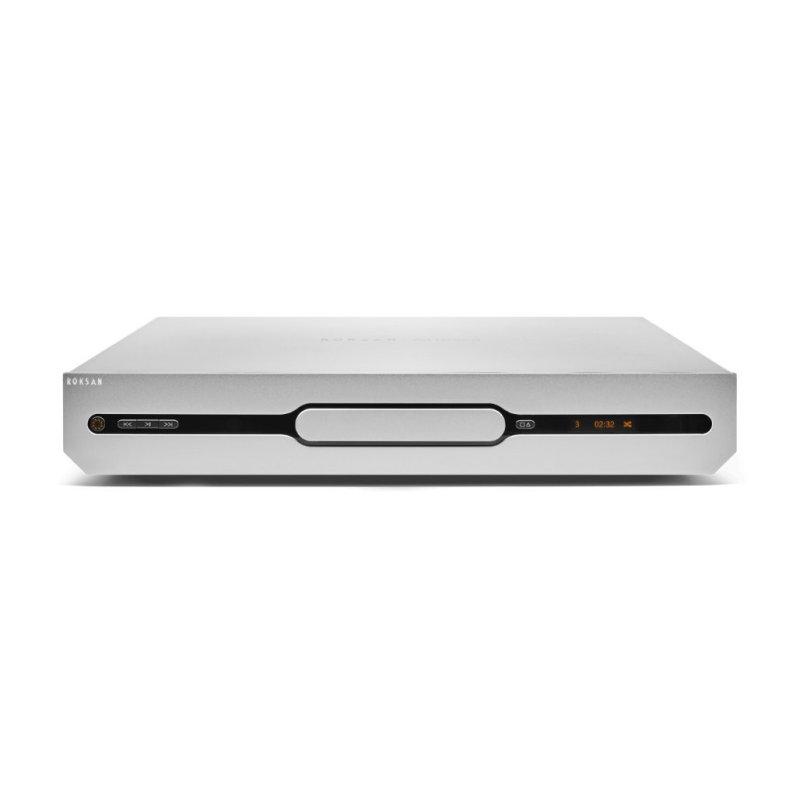 Roksan Attessa 1G CD Transport Silver — front view
