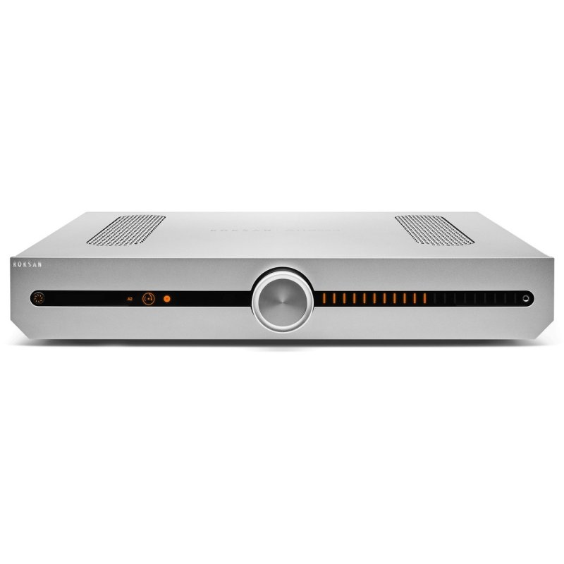 Roksan Attessa Integrated Amplifier Silver Front View
