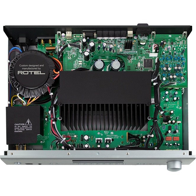 Rotel A12 MKII Integrated Amplifier Black — internal components