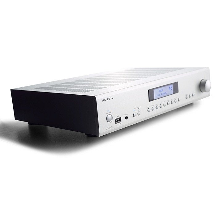 Rotel A12 MKII Integrated Amplifier Silver — hero view