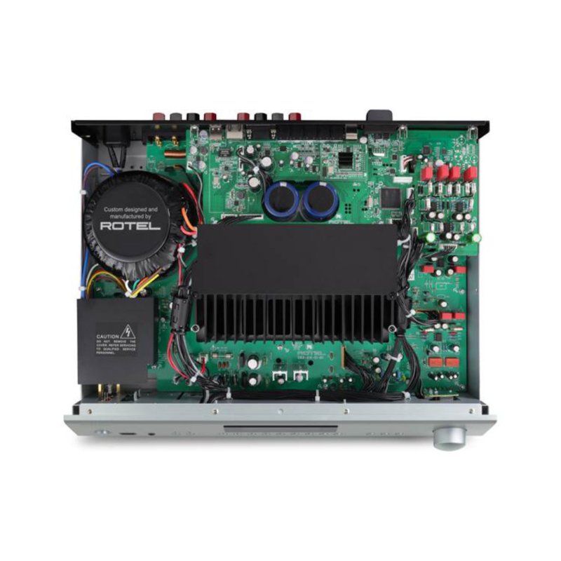 Rotel A14 MKII Integrated Amplifier Silver — internal components
