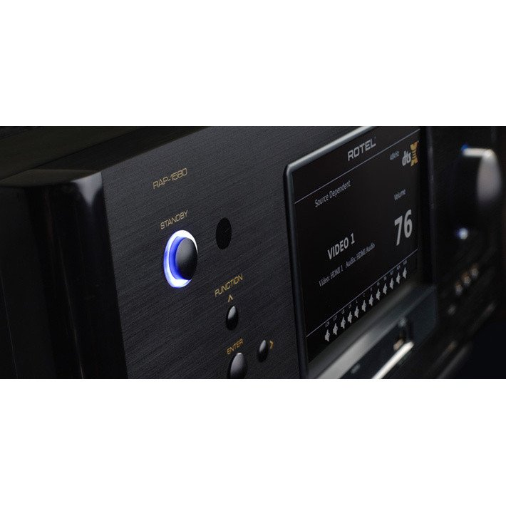 Rotel RAP-1580 AV Receiver Black — lifestyle