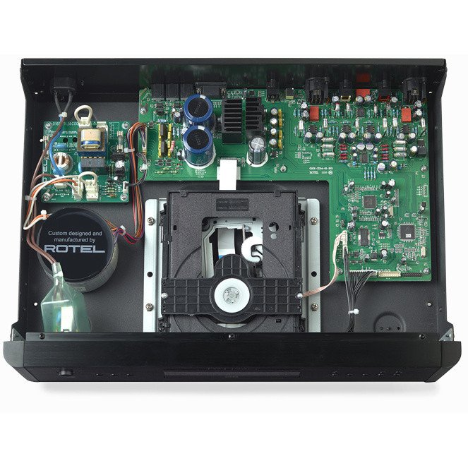 Rotel RCD-1572 CD Player Silver — internal components