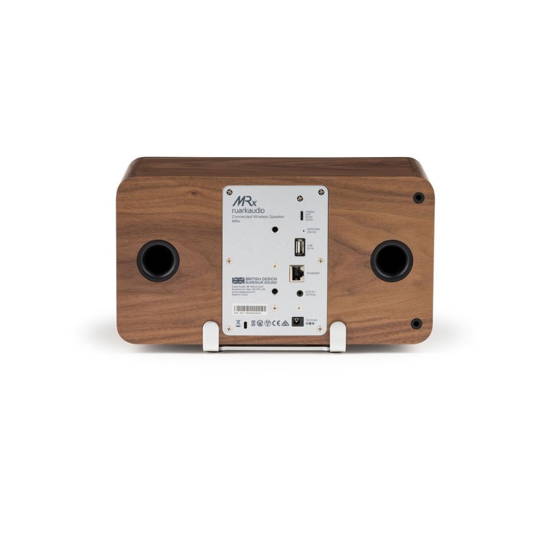 Ruark MRx Wireless Speaker Walnut — rear panel