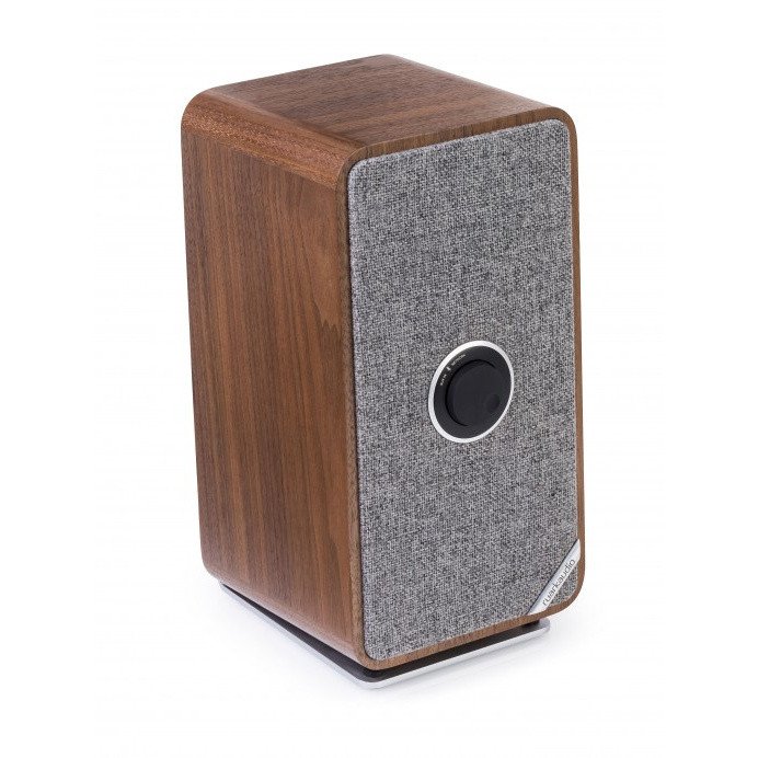 Ruark MRx Wireless Speaker Walnut — portrait hero view