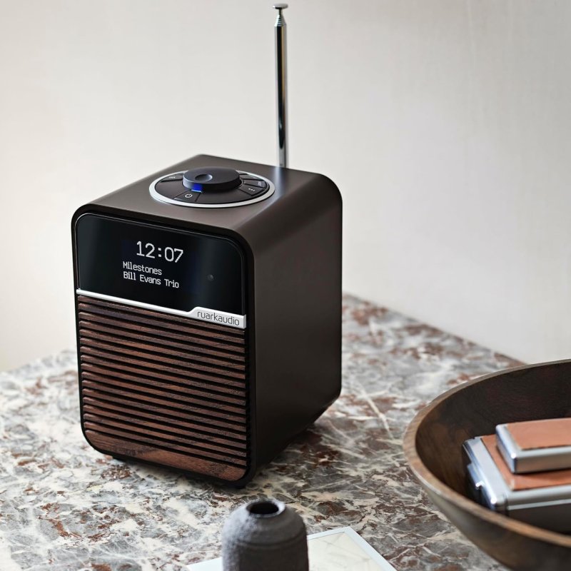 Ruark R1 Mk4 Deluxe Bluetooth Radio Espresso — lifestyle