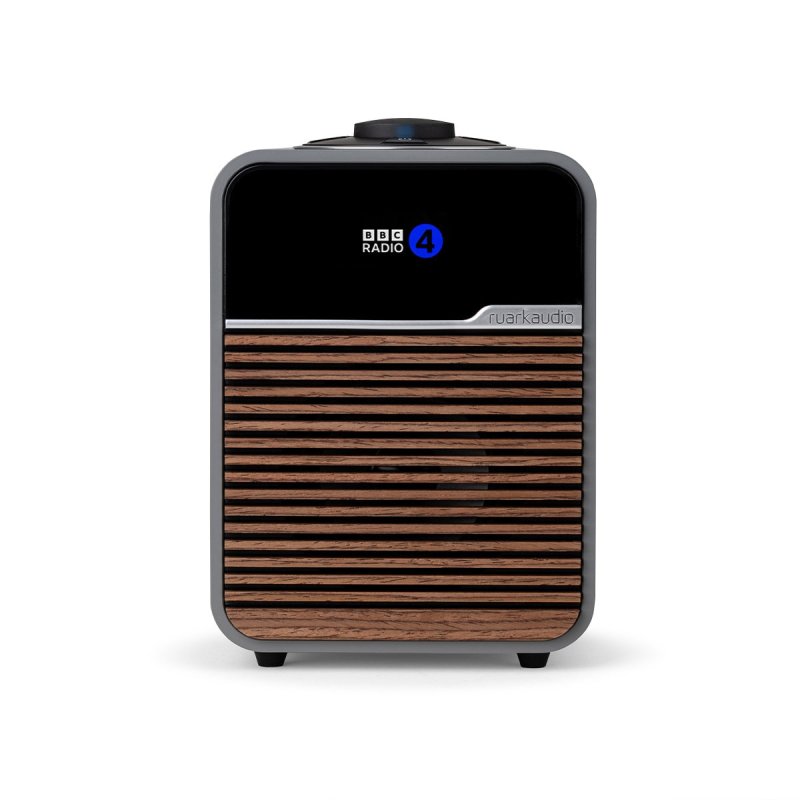 Ruark R1S Smart Radio Mid Grey — front view