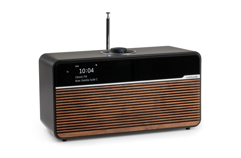 Ruark Audio R2 Mk4 Smart Music System (Espresso) - angled view
