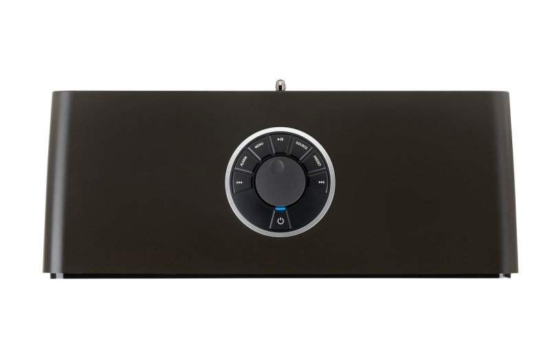 Ruark Audio R2 Mk4 Smart Music System (Espresso) - Rotodial top view