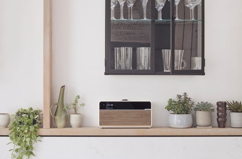 Ruark Audio R2 Mk4 Smart Music System in Light Cream - Lifestyle