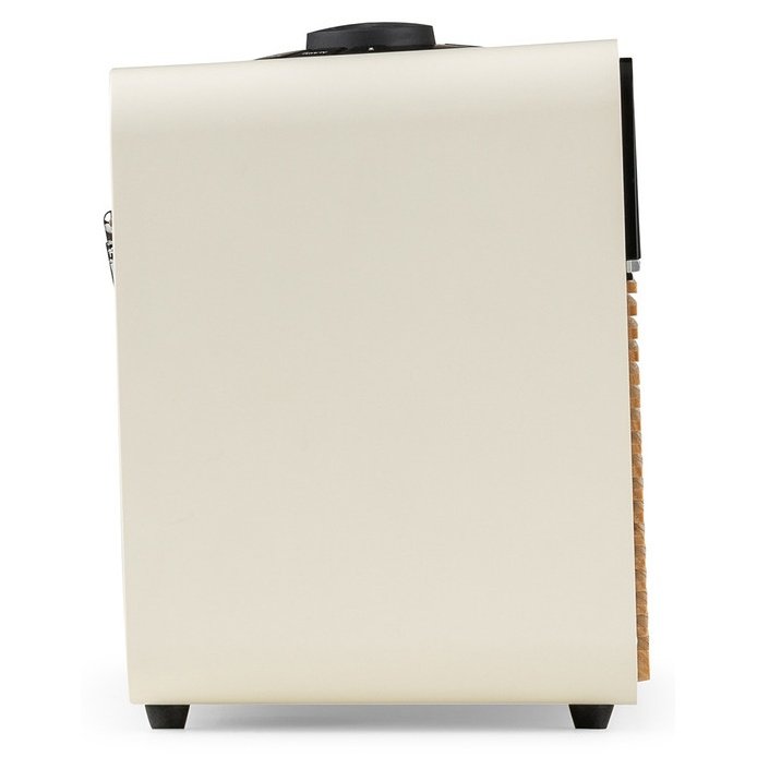 Ruark Audio R2 Mk4 Smart Music System in Light Cream - Side View
