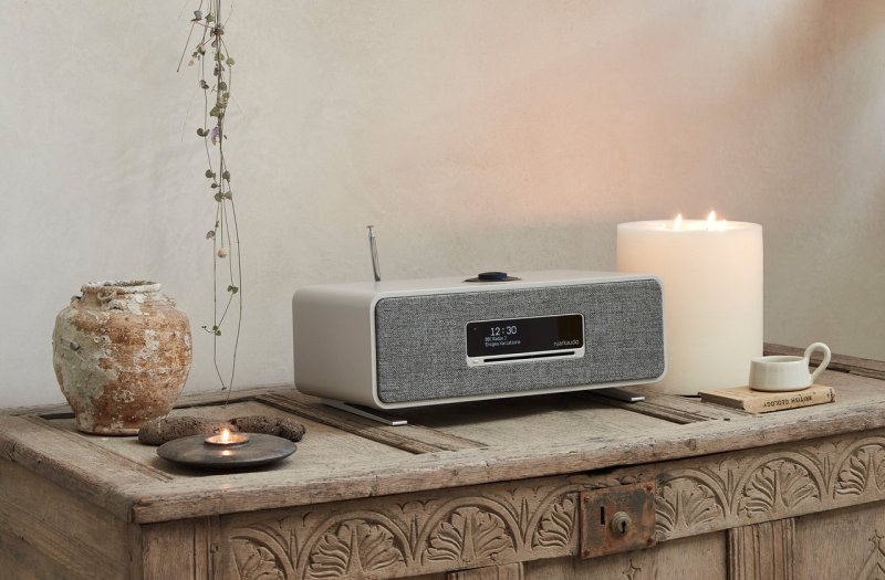 Ruark R3S Wireless Music System (Soft Grey) — lifestyle