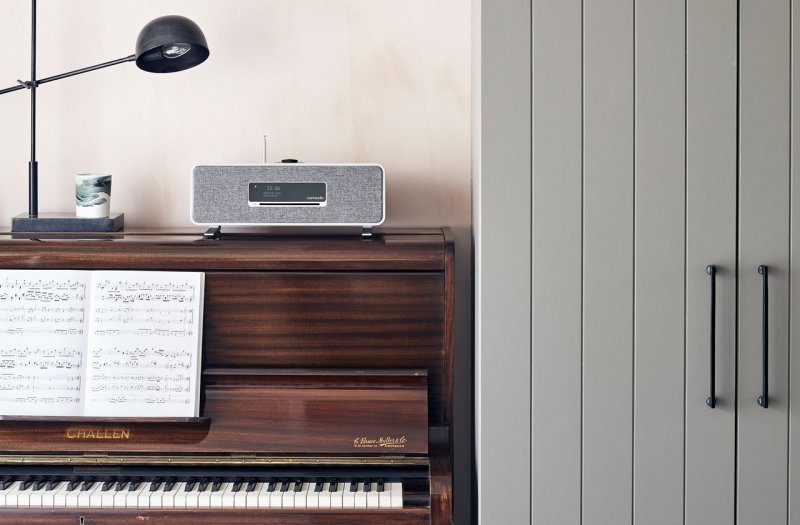 Ruark R3S Wireless Music System (Soft Grey) — lifestyle