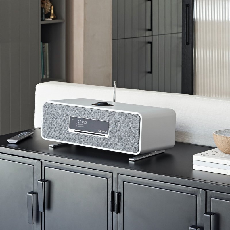 Ruark R3S Wireless Music System Soft Grey — lifestyle