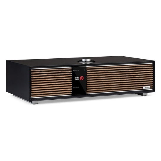 Ruark R410 All-In-One Music System Satin Charcoal - angled view