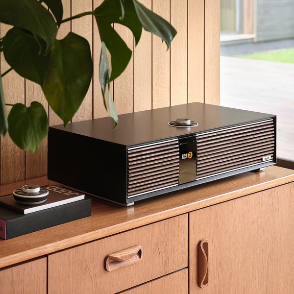 Ruark R410 All-In-One Music System Satin Charcoal - lifestyle
