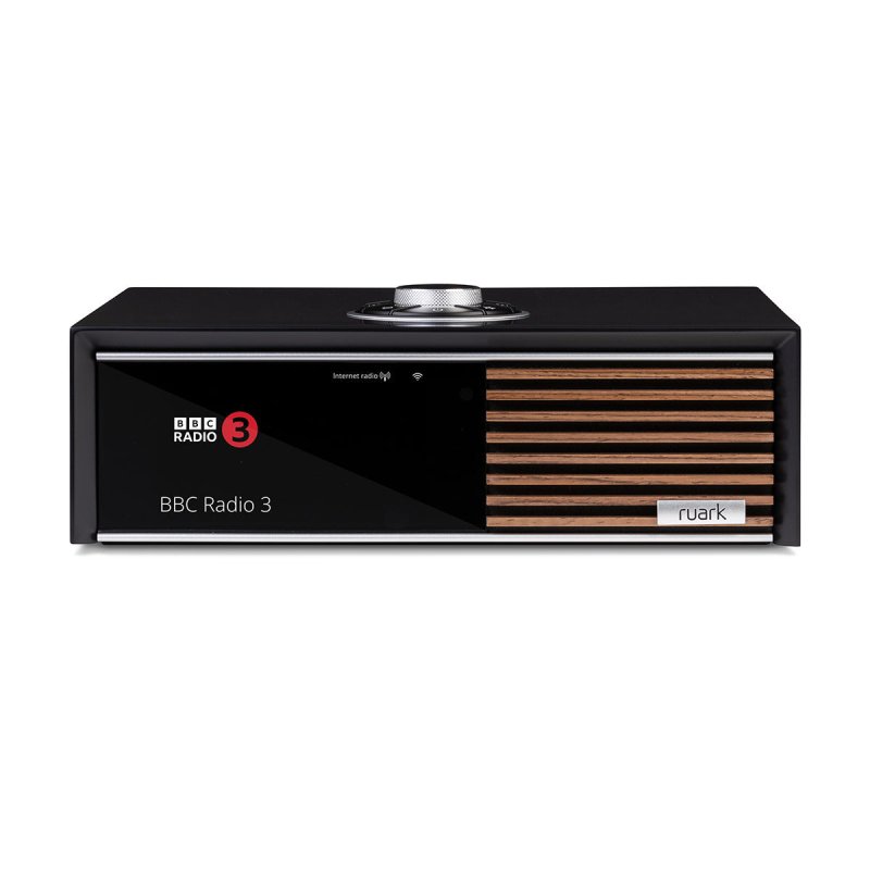 Ruark R610 Music Console Charcoal — front view