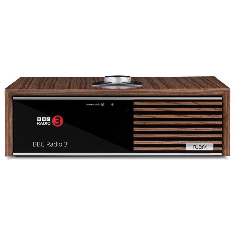 Ruark R610 Music Console Fused Walnut — front view