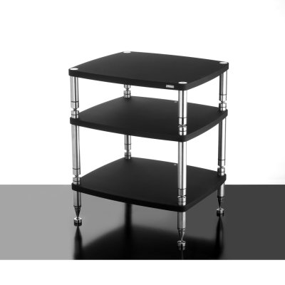 Solid Steel HF-3 Hi-Fi Rack (Flat Black)