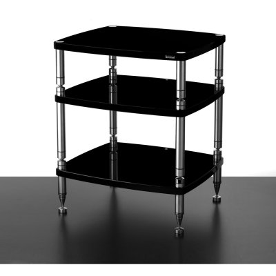 Solid Steel HF-3 Hi-Fi Rack (Gloss Black)