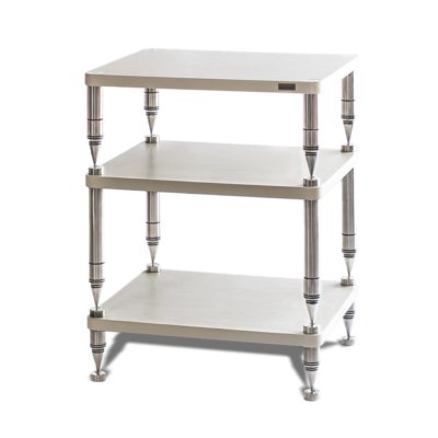 Solid Steel HP-3 Ceramic Hi-Fi Rack (Natural)