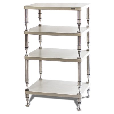 Solid Steel HP-4 Ceramic Hi-Fi Rack (Natural)