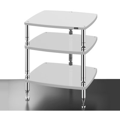 Solid Steel HS-3 Hi-Fi Rack (Gloss White)
