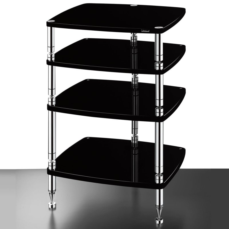 Solid Steel HS-4 Hi-Fi Rack (Gloss Black)