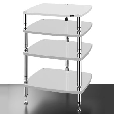 Solid Steel HS-4 Hi-Fi Rack (Gloss White)