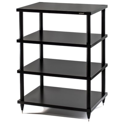 Solid Steel S2-4 Hi-Fi Rack (Black)