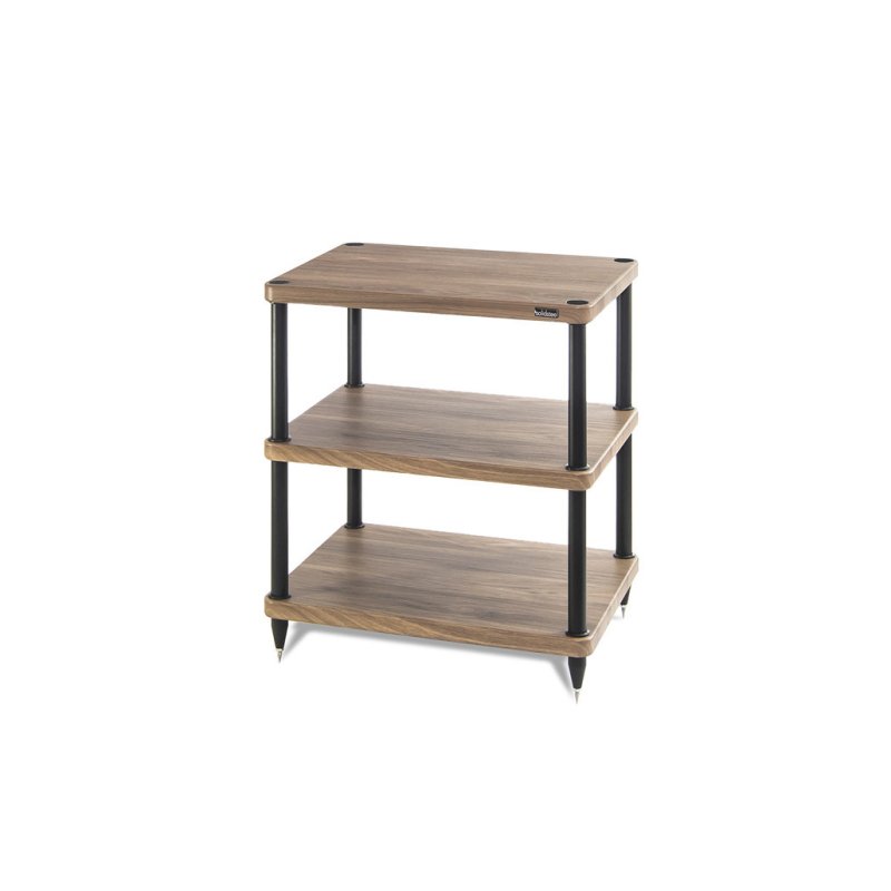 Solid Steel S3-3 Hi-Fi Rack (Walnut) — alternative angle