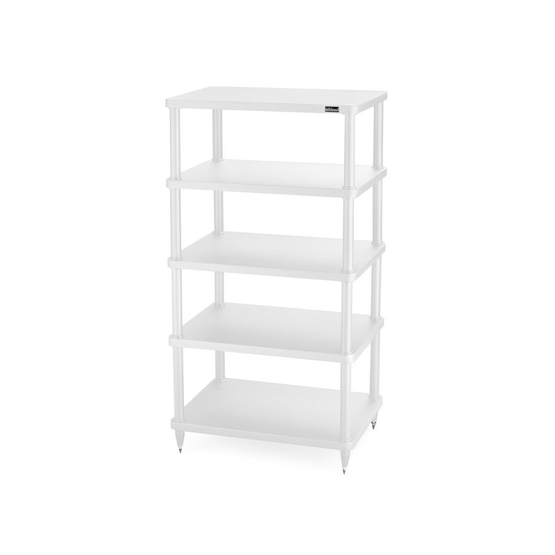 Solid Steel S3-5 Hi-Fi Rack (White)