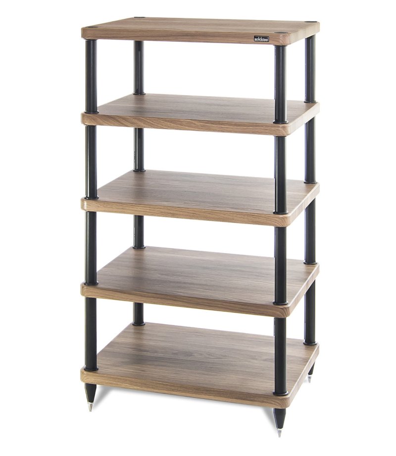 Solid Steel S3-5 Hi-Fi Rack (Walnut)