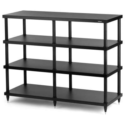 Solid Steel S4-4 Hi-Fi Rack (Black)