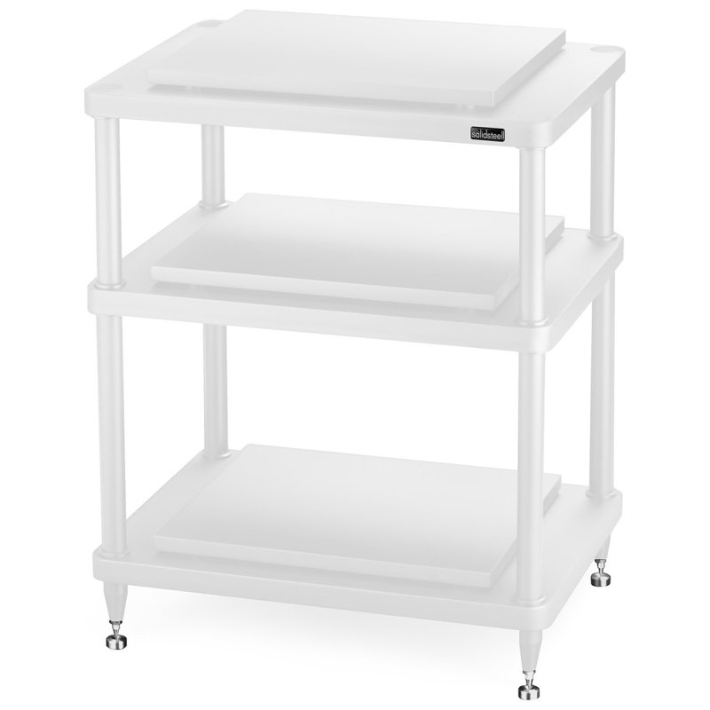 Solid Steel S5-3 Hi-Fi Rack (White)