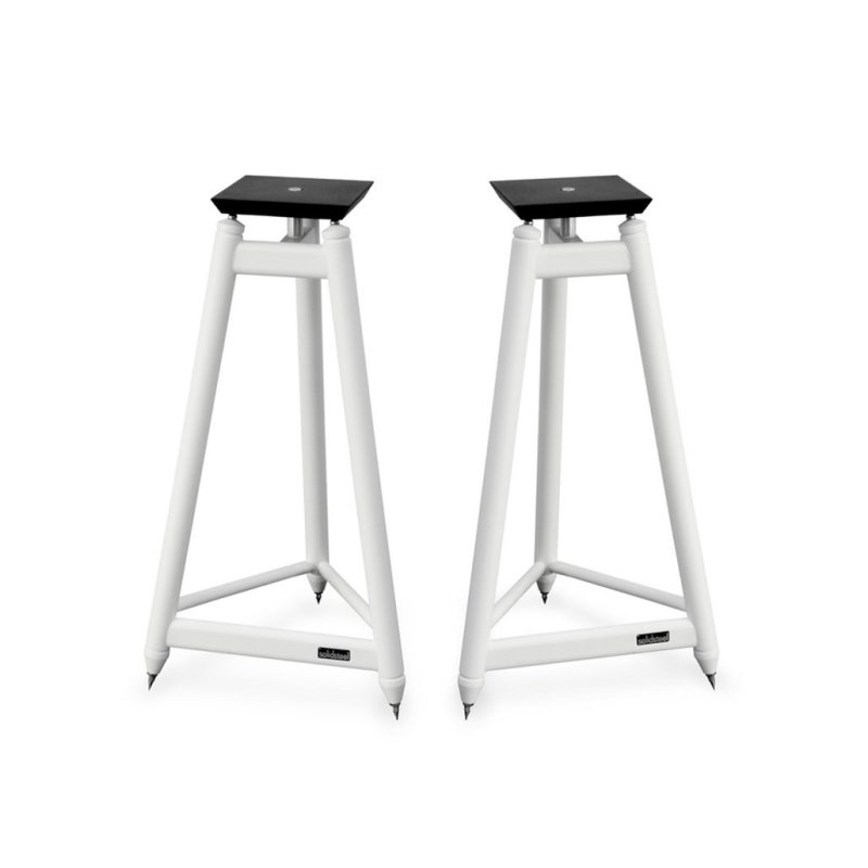 Solid Steel SS-6 Speaker Stands (White) (Pair)