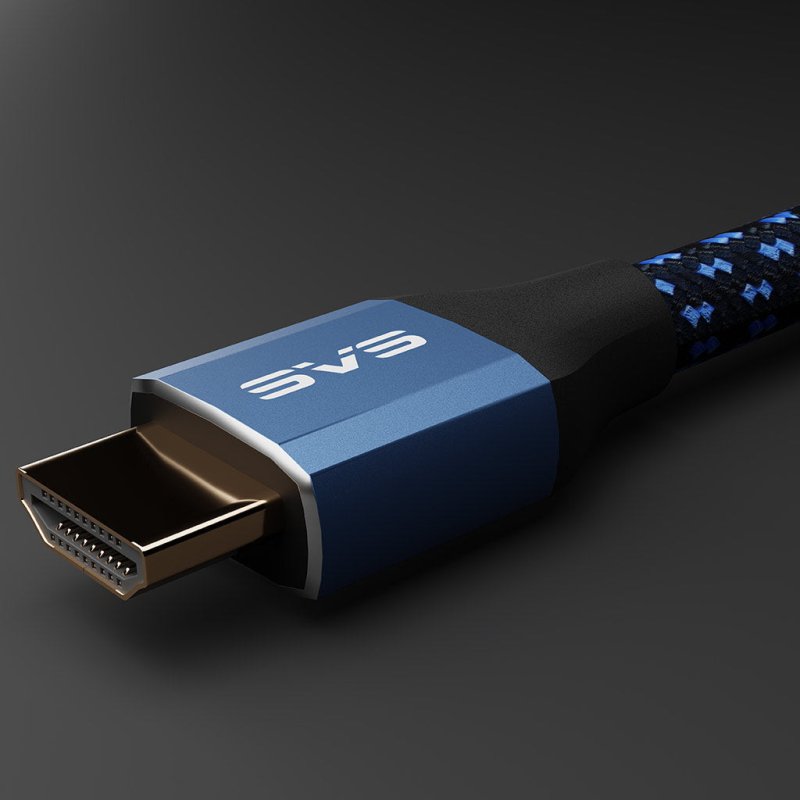 SVS SoundPath Ultra HDMI Cable - 1m — connector close-up