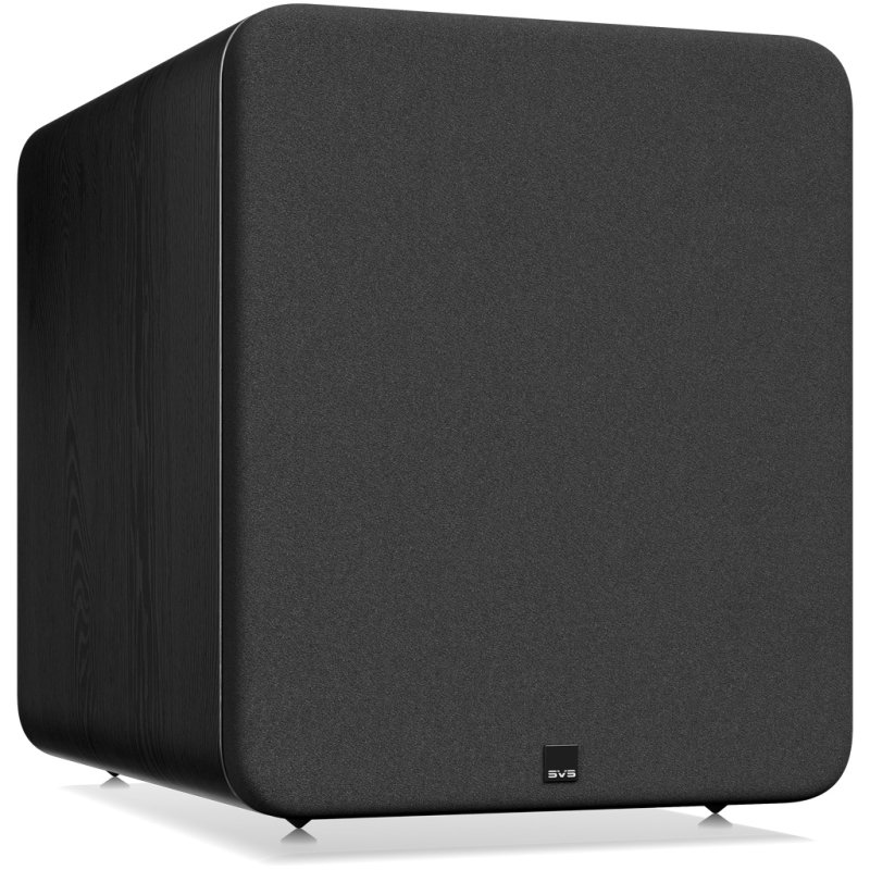 SVS PB-3000 R Evolution Subwoofer - Black Ash - With Grille