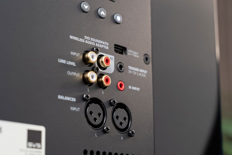 SVS PB-3000 R Evolution Subwoofer - Connections Close-up